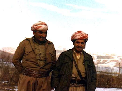 مه‌سعود بارزانی و فڕه‌نسۆ هه‌ریری له‌ سه‌رده‌می شۆڕشی شاخ
